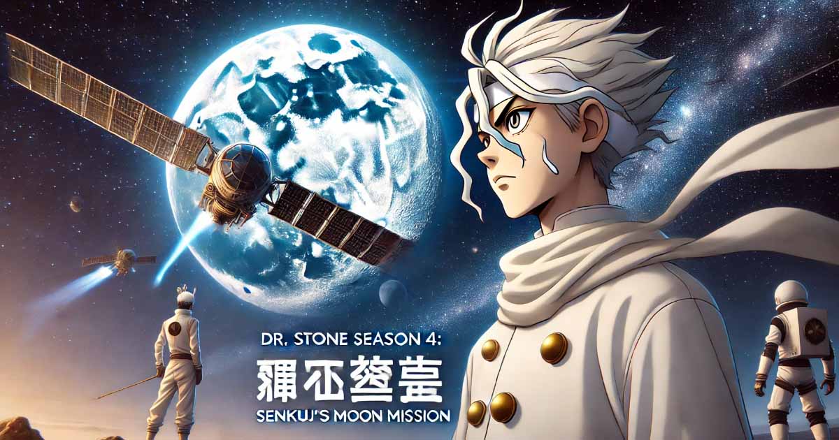 Tanggal Rilis Dr. Stone Season 4 Terungkap! Senkuu Siap ke Bulan